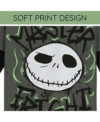 Nightmare Before Christmas Boys Disney T-Shirt and Fleece Pants