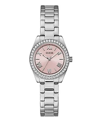 Guess Women's Analog Silver-Tone Steel Watch, 30mm