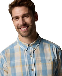Columbia Men's Rapid Rivers Short Sleeve Plaid Shirt