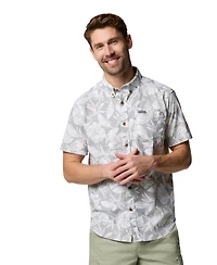 Columbia Men's Rapid Rivers Printed Short Sleeve Shirt