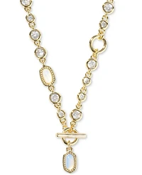 Kendra Scott 14k Gold-Plated Mixed Stone 19-2/5" Convertible Necklace