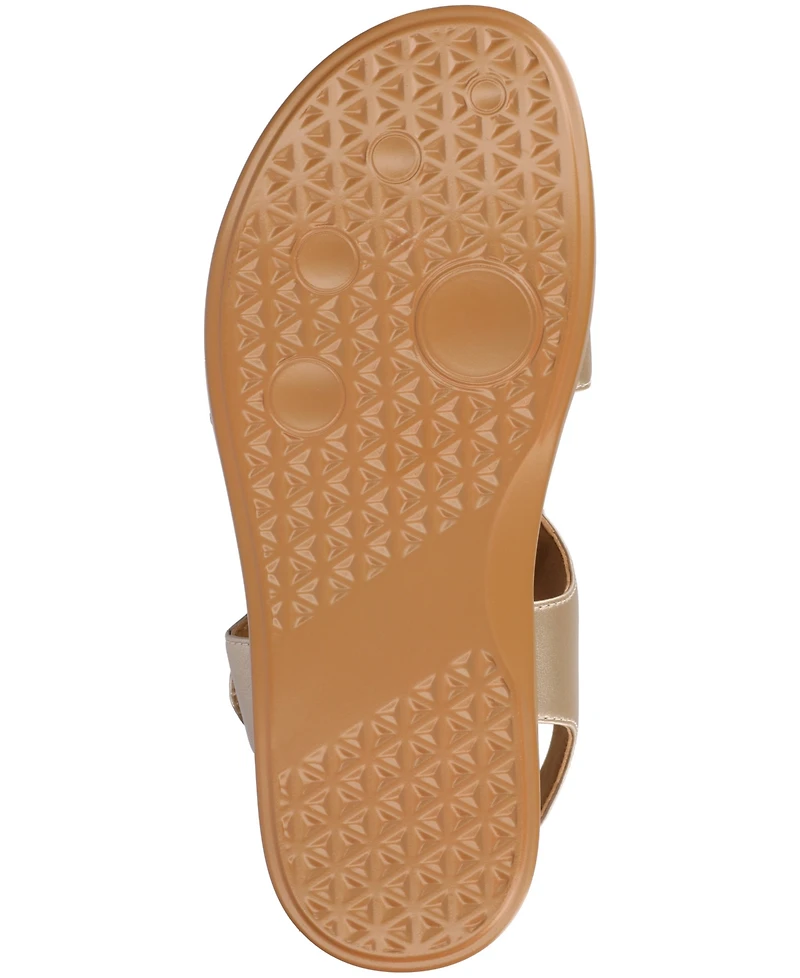 Journee Collection Women's Mira Footbed Flat Sandals