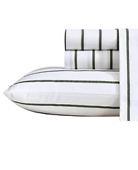 Nautica Cotton Percale 3-Piece Sheet Set, Twin