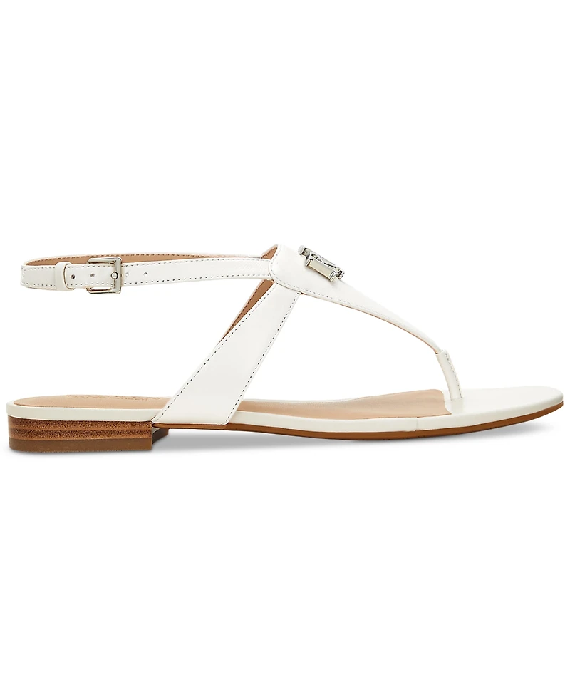 Lauren Ralph Women's Everly Thong Flat Sandals