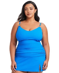 Bleu by Rod Beattie Plus Pique Ole Skirted Hipster Bottom