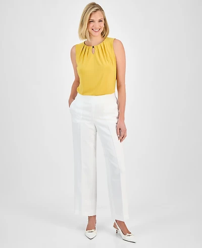 Kasper Women's Linen-Blend Pants