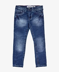 Little Boy's 4-7 Saddle Stitch Stretch Jeans