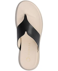 Journee Collection Women's Carah Thong Platform Wedge Sandals