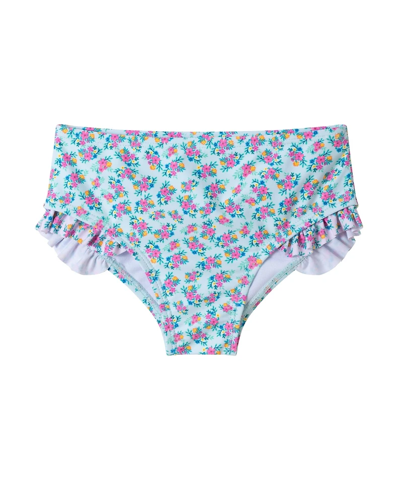 Toddler/Child Girls Floral Print Bikini w/Headband