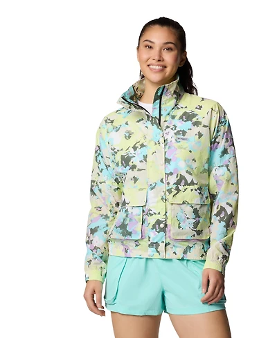 Columbia Women's Pfg Open Water Windbreaker Jacket