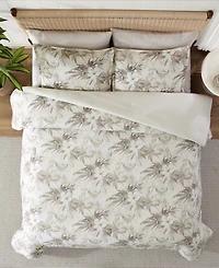 Tommy Bahama Beachway Blooms Reversible 3-Pc. Comforter Set, Full/Queen