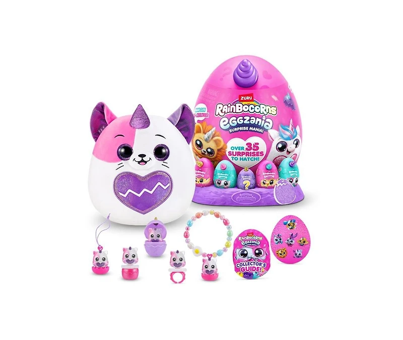 Rainbocorns Zuru Eggzania Giant Series 1 Plush Toy