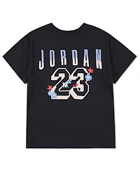 Jordan Big Girls Summer Bloom Oversized T-Shirt