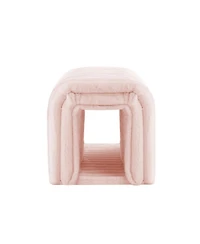 Streamdale Corduroy Ottoman with Storage and Footrest A Cat's Hideaway