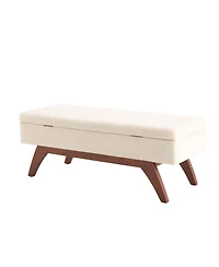 Streamdale Teddy wool fabric, solid wood feet for solid weighing