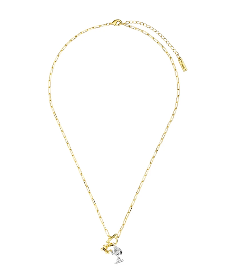 Peanuts Snoopy Charm Pendant Necklace