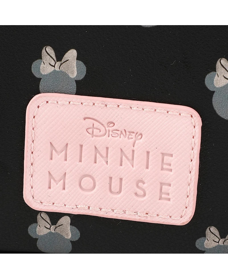 Disney Minnie Mouse Ears Black 9.8" Tech Cable Organizer Travel Case