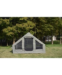 Streamdale Inflatable Camping Tent Easy Setup 4-Season Glamping for 4-6, Waterproof, Windproof, Portable