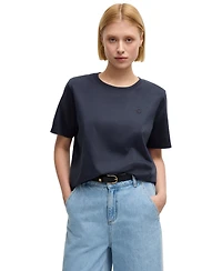 Boss by Hugo Women's Mercerized Cotton T-Shirt