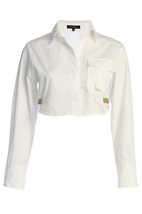 Jluxlabel Women's Close To You Collared Top