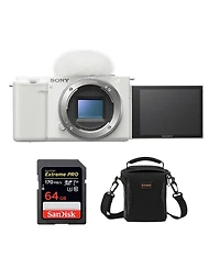 Sony Sony Zv-E10 Aps-c Mirrorless Interchangeable Lens Vlogging Camera, White