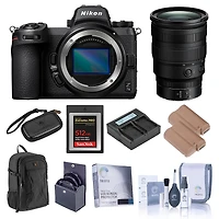 Nikon Z 7II Mirrorless Digital Camera with Nikkor Z 24-70mm f/2.8 S Lens, Bundle with Extreme Pro 512GB Cfexpress Memory Card, 2x Battery, Charger, Ba