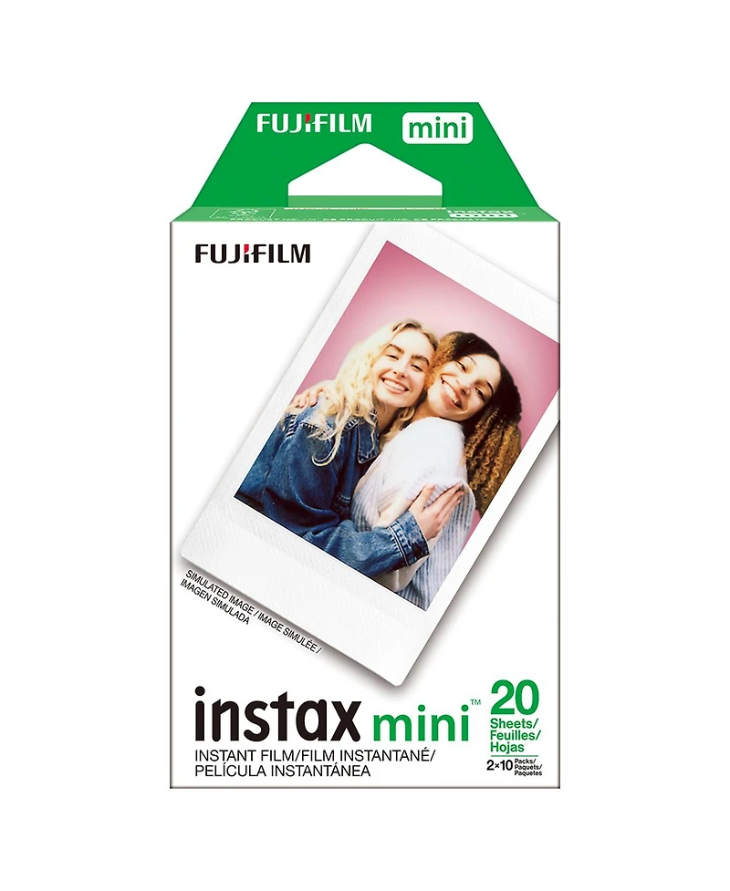 Fujifilm Instax Mini 99 Instant Film Camera, Matte Black, Bundle with Instant Daylight Film Pack and Photo Album