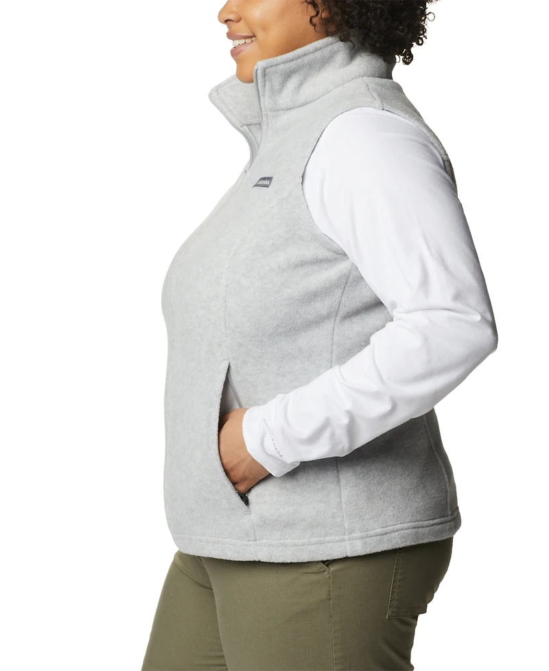Columbia Plus Size Benton Springs Fleece Vest