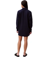 Calvin Klein Jeans Women's Long-Sleeve Rugby Polo Dress