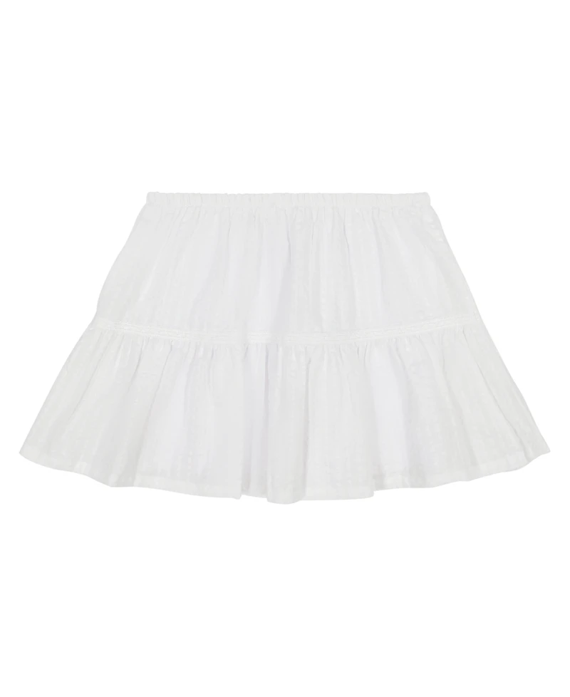Calvin Klein Big Girls Seersucker Skort
