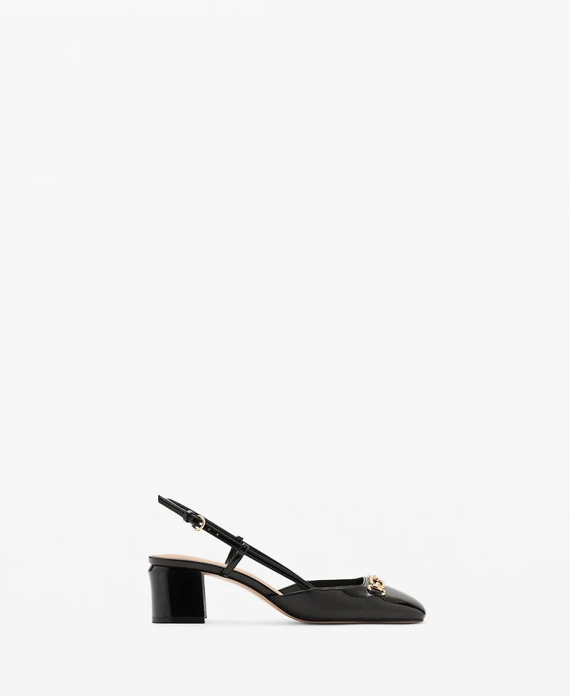 Mango Women's Link Detail Heeled Shoes