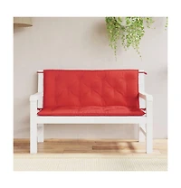 Garden Bench Cushions 2 pcs 47.2"x19.7"x2.8" Oxford Fabric