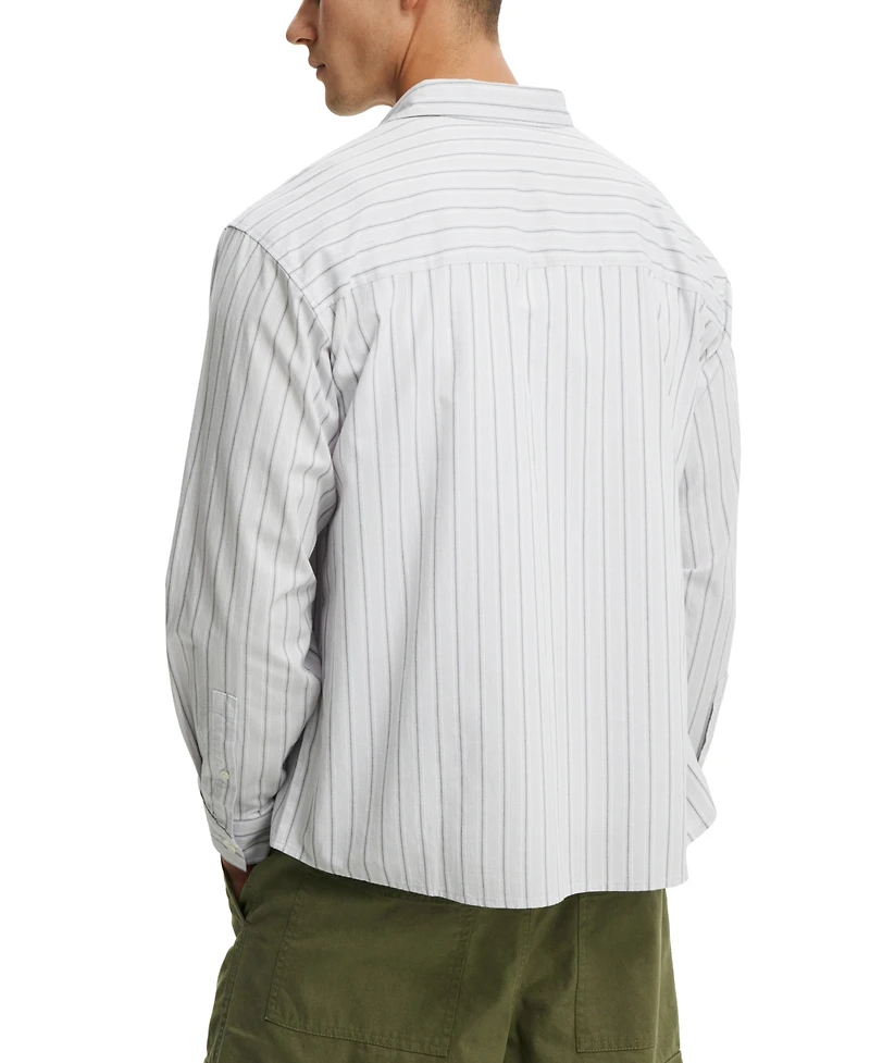 Cotton On Men's Hampton Long Sleeve Shirt