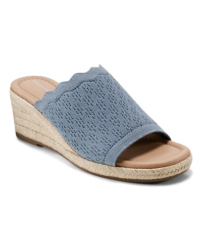 Easy Spirit Women's Shanice Espadrille Wedge Sandals