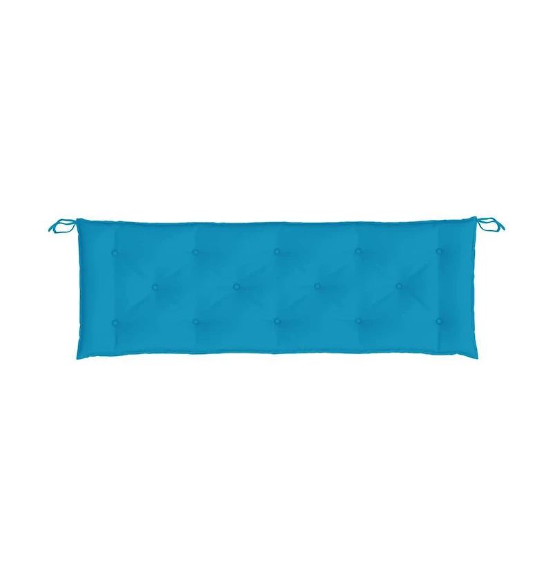 Garden Bench Cushion Light Blue 59.1"x19.7"x2.8" Oxford Fabric