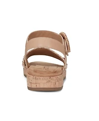 Earth Women's Padma Woven Band Ankle Strap Sandals