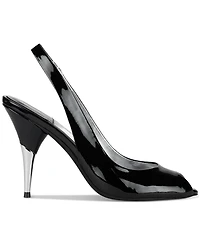 Jeffrey Campbell Charis Peep-Toe Slingback Pumps