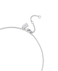 Coach Signature Quilted Tube Pendant Necklace