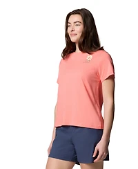 Columbia Women's Rolling Bend Graphic Short Sleeve Top