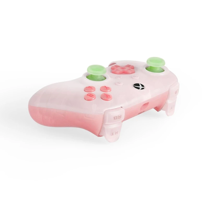 8Bitdo Ultimate Mini Wired Controller with Rgb Ring, Hall Effect Joysticks and Triggers for Xbox, Windows - Translucent