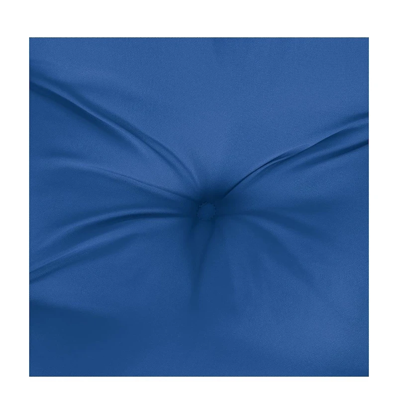 Garden Bench Cushions 2 pcs Blue 59.1"x19.7"x2.8" Oxford Fabric