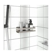 Shower Shelf 9.1"x2.6"x2.4" Brushed 304 Stainless Steel