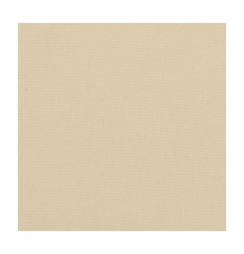 Lowback Chair Cushions 2 pcs Beige Oxford Fabric