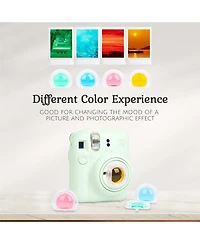 Fujifilm Fujifilm Instax Mini 12 Instant Film Camera, Mint Green Bundle with Instax Mini Custom Case, Accessory Kit and Daylight Film, 4x Twin Pack (8