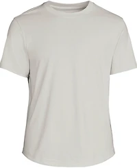 Lands' End Men's Short Sleeve Supima Curved Hem Tee
