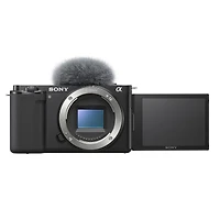 Sony Sony Zv-E10 Mirrorless Camera, Bundled with Sd Card, Backpack, 2 Extra Batteries, Full-Size Tripod, Strap, Microphone, Screen Protector, Led Ligh