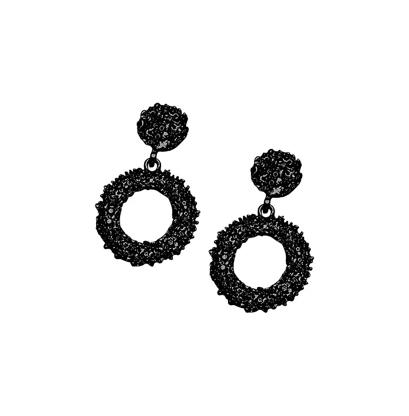 Corroded Drop Earrings