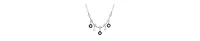 2028 Silver-Tone Crystal Faux Cultivated Pearl Bib Necklace