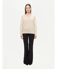 Gobi Cashmere Women's 3D Cashmere Button-up Cardigan