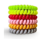 Women's Hair Tie Set - Neons
